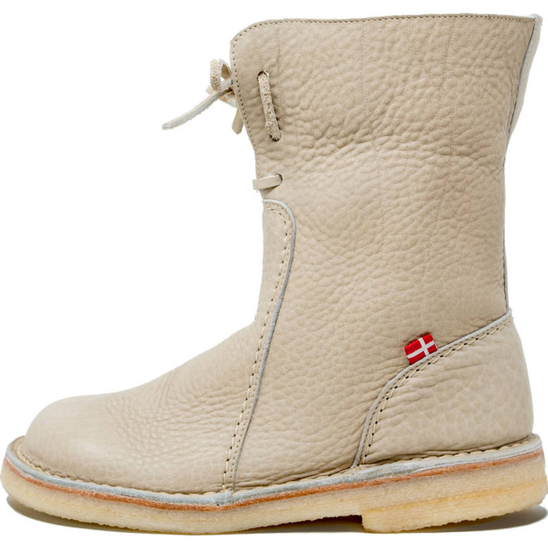 Duckfeet Arhus Wool/Leather Boots in Nude