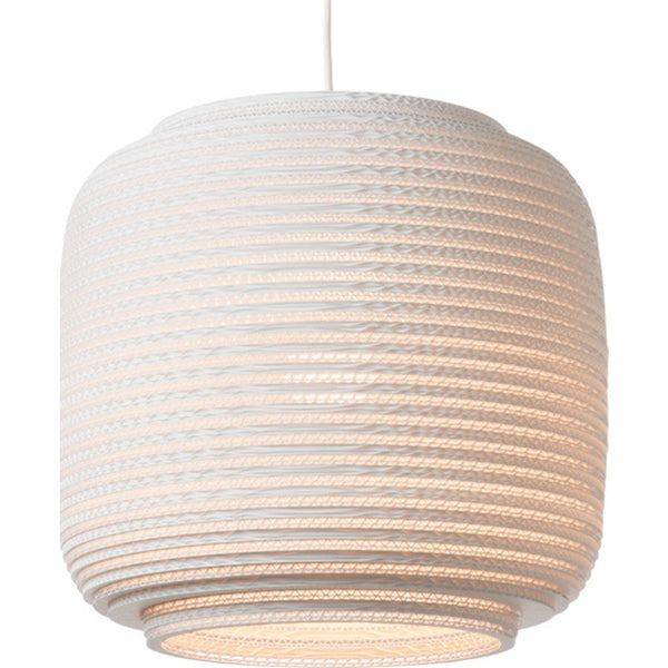 Graypants Scraplight Ausi 14 Pendant Light | White 14.5" Diameter GP-1113-UL