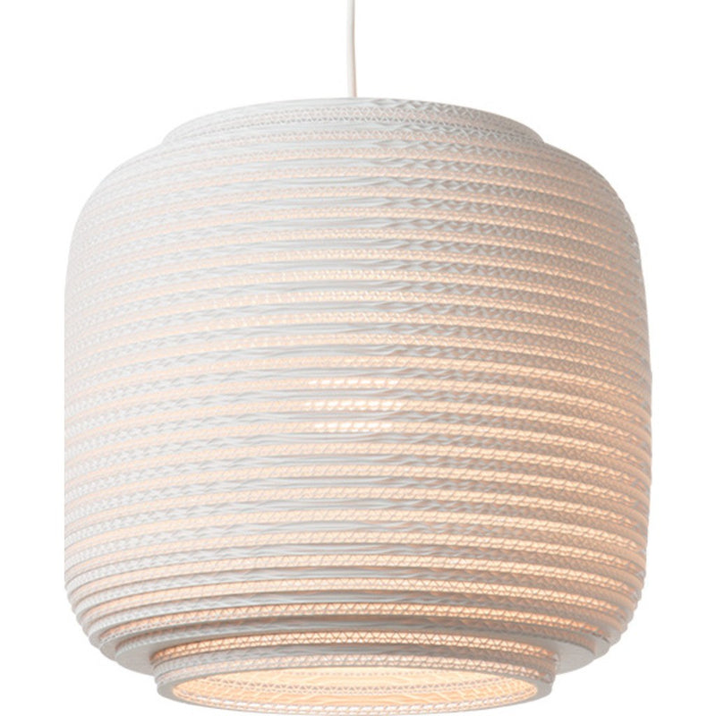 Graypants Scraplight Ausi 14 Pendant Light | White 14.5" Diameter GP-1113-UL