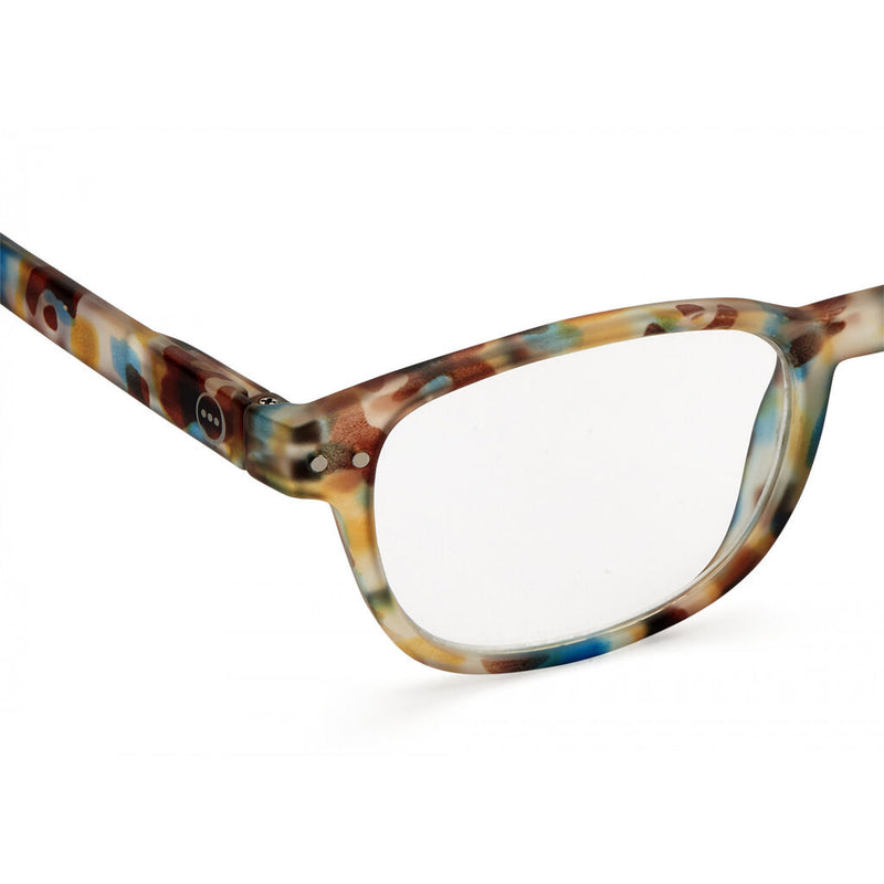Izipizi Reading Glasses B-Frame | Blue Tortoise