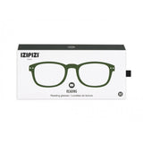 Izipizi Reading Glasses B-Frame | Green Crystal
