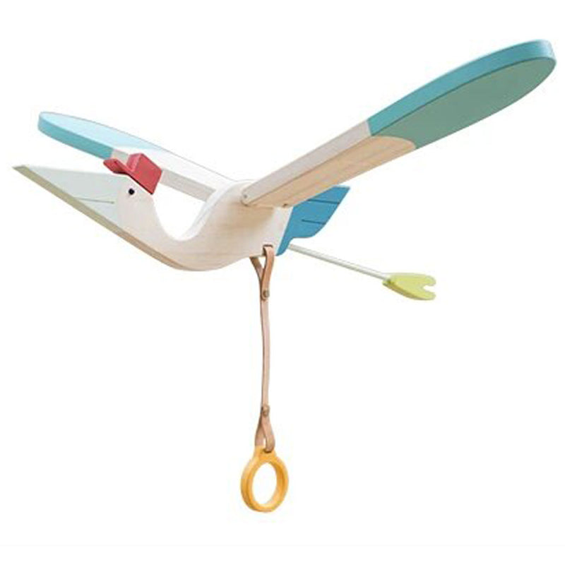 Eguchi Toys Kid's Mobile Bird Medium | Blue