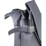 Cote&Ciel Isar Alias Medium Cowhide Leather Backpack | Graphite Grey 28390