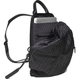 Cote&Ciel Moselle Poly Plisse Backpack | Sand Black 28408