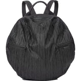Cote&Ciel Moselle Poly Plisse Backpack | Sand Black 28408