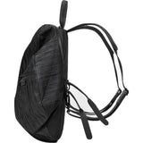 Cote&Ciel Moselle Poly Plisse Backpack | Sand Black 28408