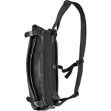 Cote&Ciel Riss Coated Canvas Sling Bag | Black 28394