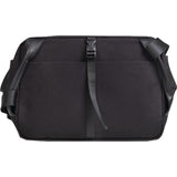 Cote&Ciel Riss Coated Canvas Sling Bag | Black 28394