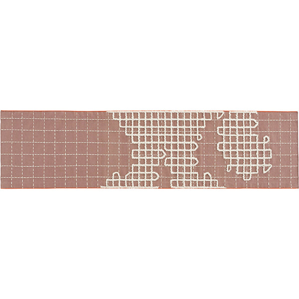 Gan Bandas Single Rug A | Pink 02EB345B2UR43