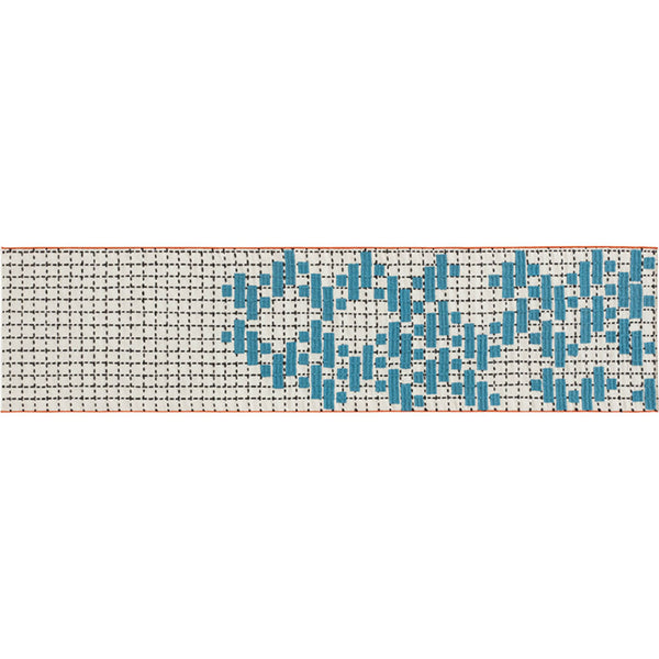 Gan Bandas Single Rug C | Turquoise 02eb347b2ura4