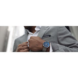 Greyhours Vision Steel Blue Watch | Silver VISIONSTEEL