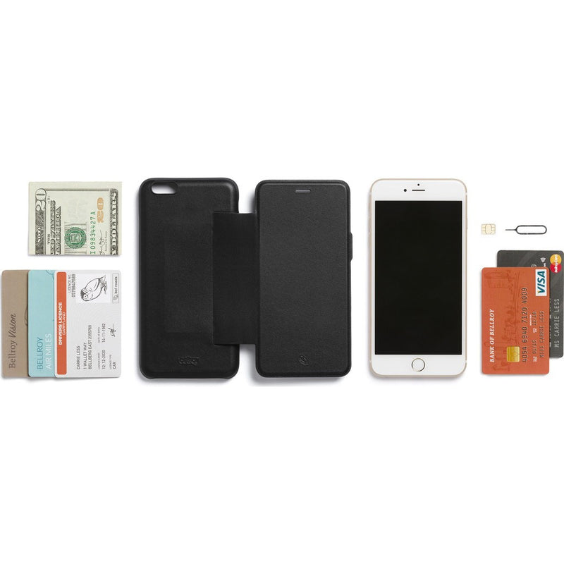 Bellroy iPhone 6/6s Plus Phone Case Wallet | Black PWPA-BLK