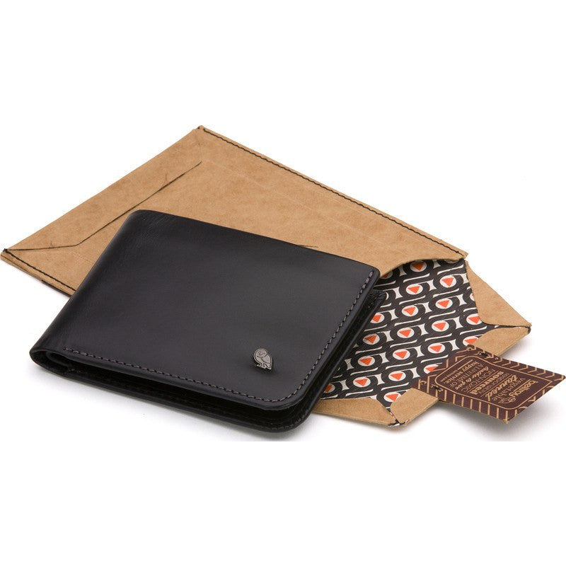 bellroy coin fold wallet black Bellroy Leather Hide & Seek Wallet Black – Sportique