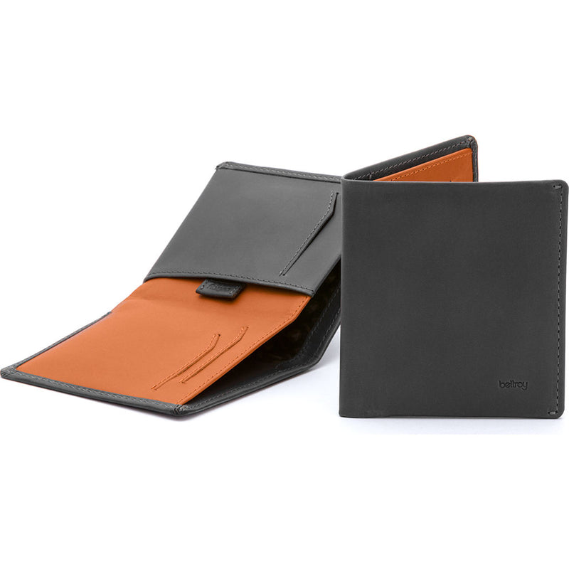 Bellroy Note Sleeve Bifold Wallet | Charcoal WNSC-Charcoal