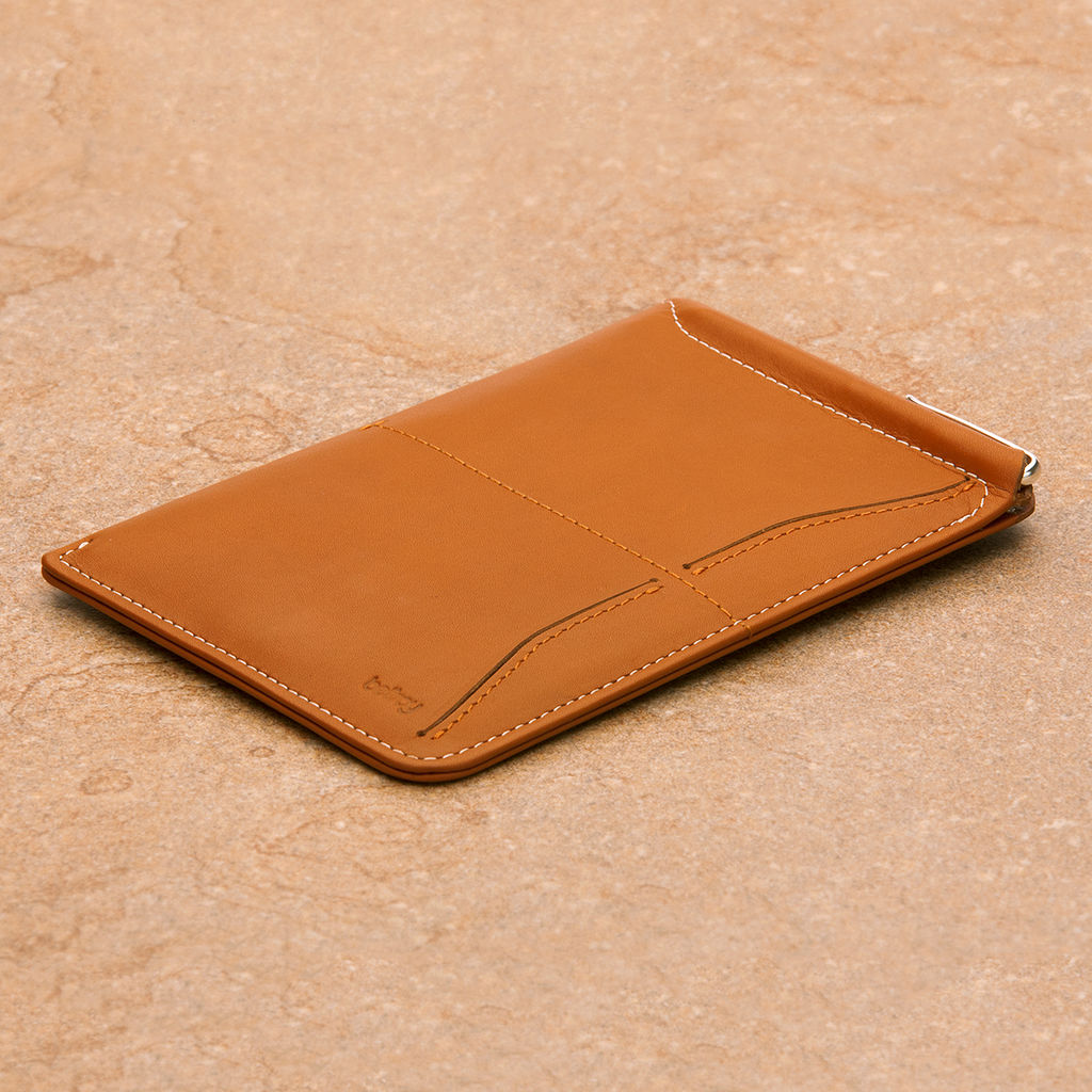 Bellroy Passport Sleeve Wallet in Caramel Sportique