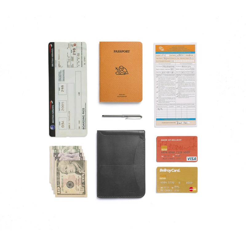Bellroy Passport Sleeve | Charcoal WPSA-CHA