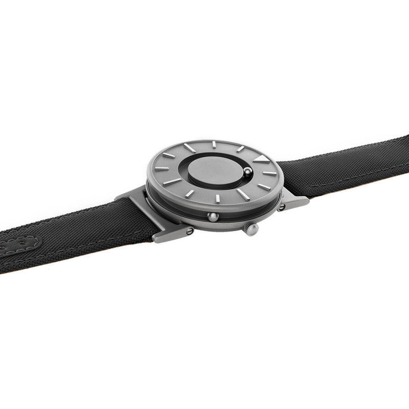 Eone Bradley Watch Classic | Black Canvas & Leather