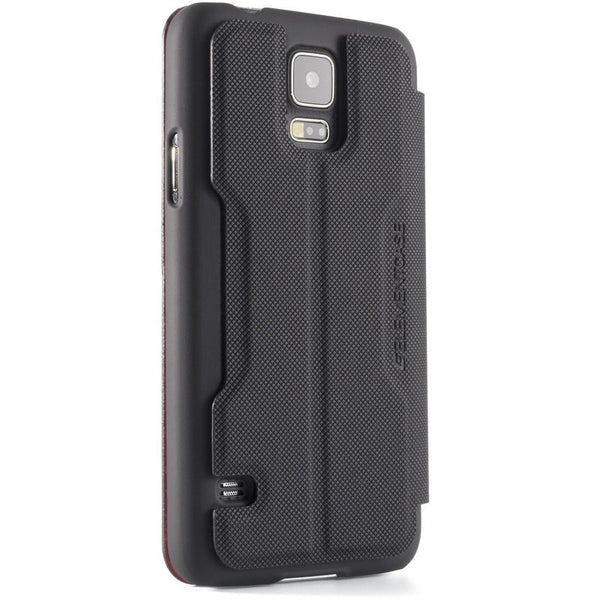 ElementCase Soft-Tec Wallet Samsung Galaxy S5 Case Black/Red