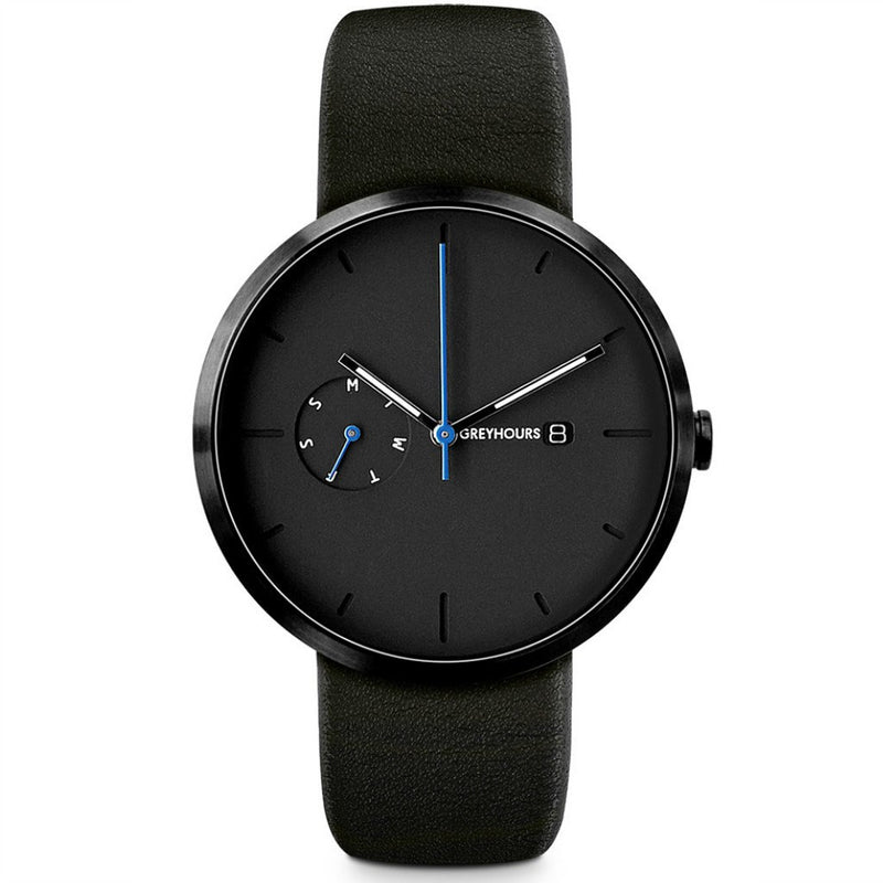 Greyhours Essential Dark Hours Watch | Black ESSENTIALBLACK01