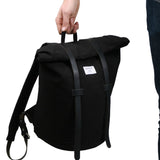 Sandqvist Sonja Rolltop Backpack | Black SQA541