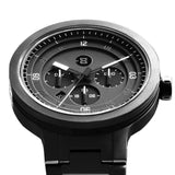 Minus-8 Layer 24 Black/Black Automatic Watch | Steel P024-004-DBW-ML