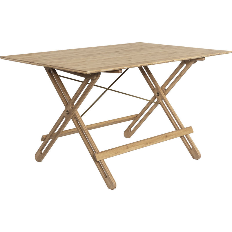 We Do Wood Field Table | Bamboo/Brass