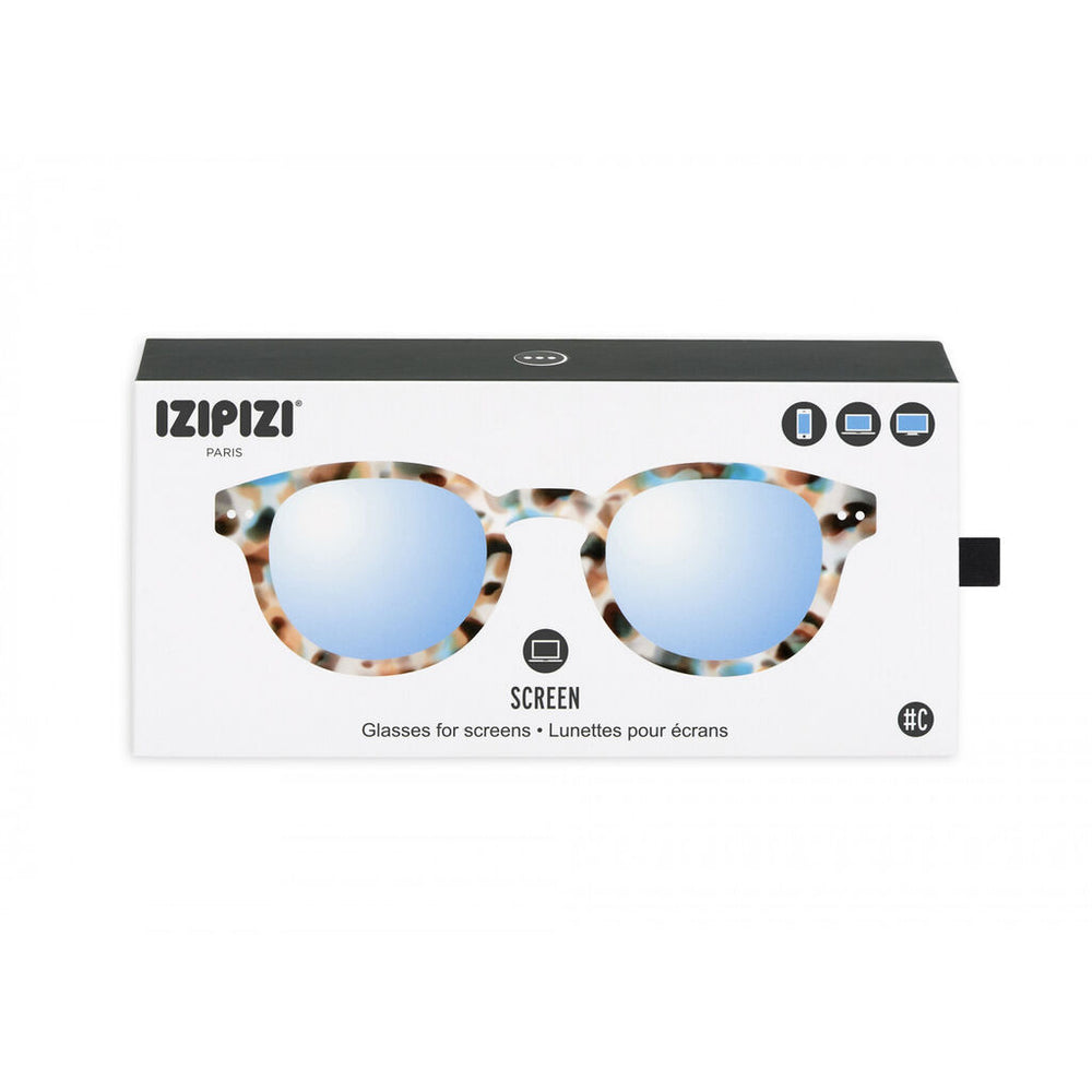 Izipizi Screen Glasses C-Frame | Blue Tortoise – Sportique display picture 1