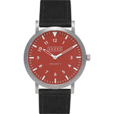 Shore Projects Camber Watch with Classic Strap | Silver / Camber / Black S036S