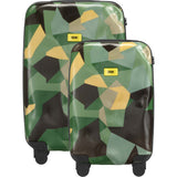 Crash Baggage Set of 3 Pioneer Trolley Suitcases | Limited Edition Camo CB131