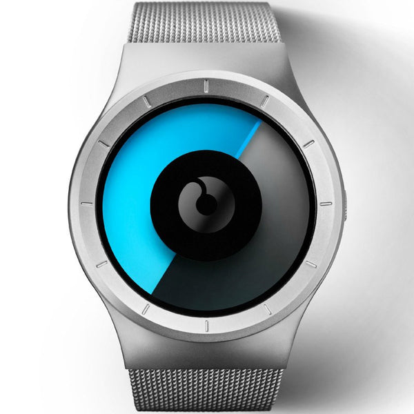 ZIIIRO x Sportique Celeste Ltd. Watch | Chrome Mono