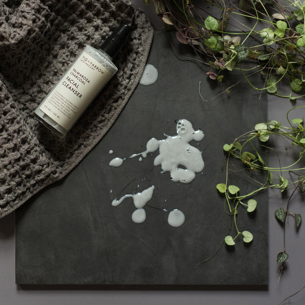 Fig+Yarrow Palmarosa Charcoal Facial Cleanser 4 fl oz FCFPC4