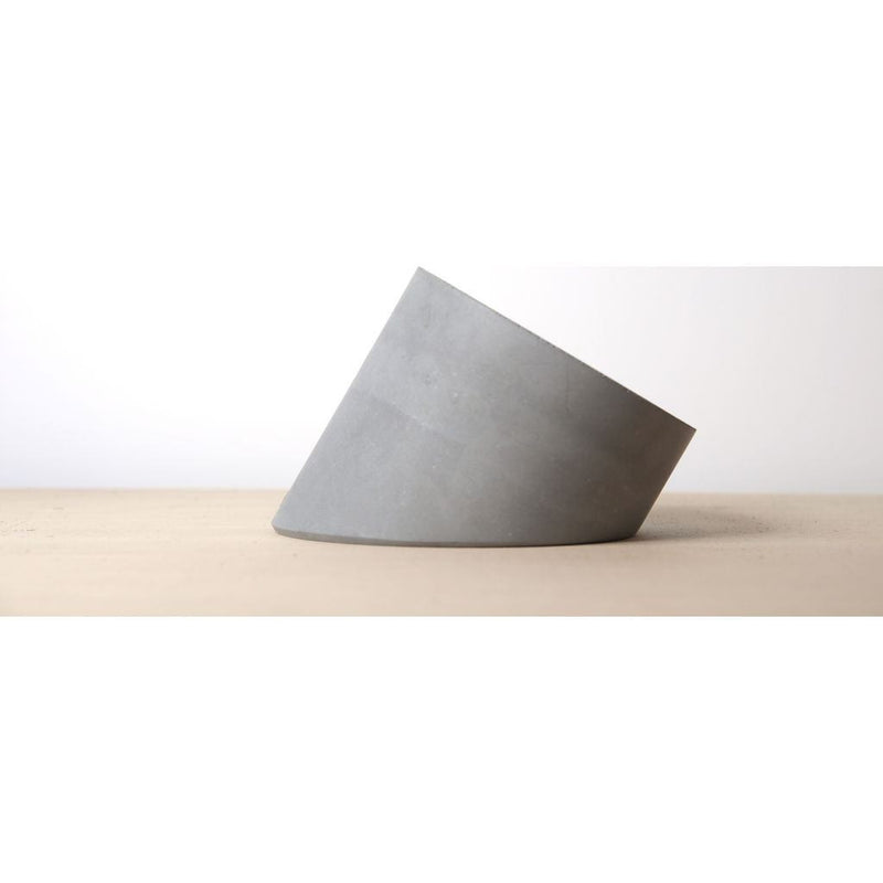 27 Design 4th Dimension Concrete Table Clock | Gold / Gray CC02000