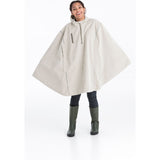 Cleverhood Corduroy Rain Cape | Coffee Milk