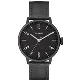 Tsovet SVT-CN38 Matte Black Watch | Black Leather CN331010-01