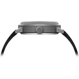 Tsovet SVT-CN38 Swiss Quartz Black & Grey Watch | Black Leather