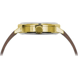 Tsovet SVT-CN38 Gold & White Watch | Tan Leather CN441513-68