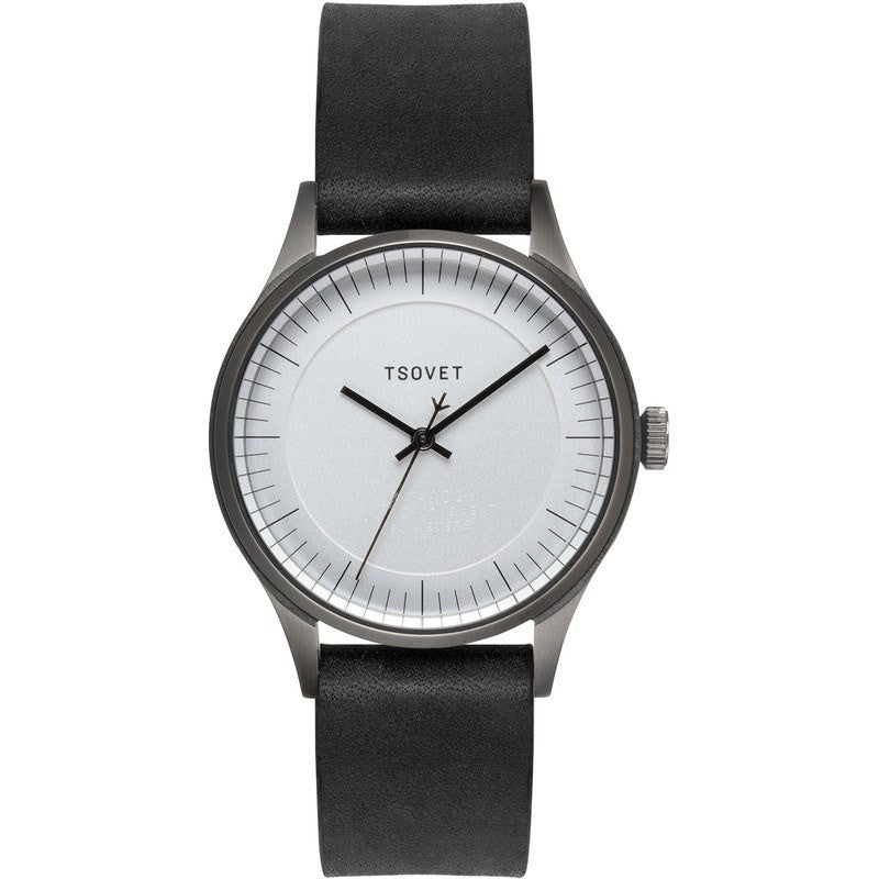 Tsovet JPT-CO36 Classic Watch | White/Black