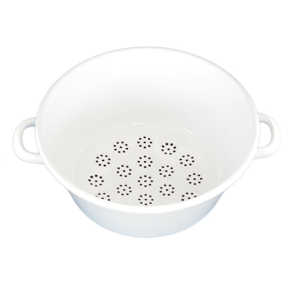 Riess Two-Handed Sieve | White