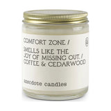 Anecdote Candles Comfort Zone Candle
