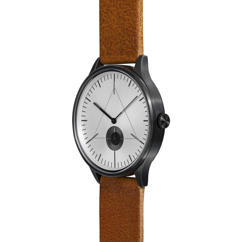 Cronometrics The Architect PVD Gunmetal Watch | Brown Italian Leather CM01WL16