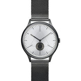 Cronometrics The Architect PVD Gunmetal Watch | Stainless Steel Milanese CM01WS16