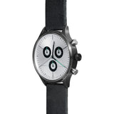 Cronometrics The Engineer PVD Gunmetal Watch | Black Italian Leather CM02WL08