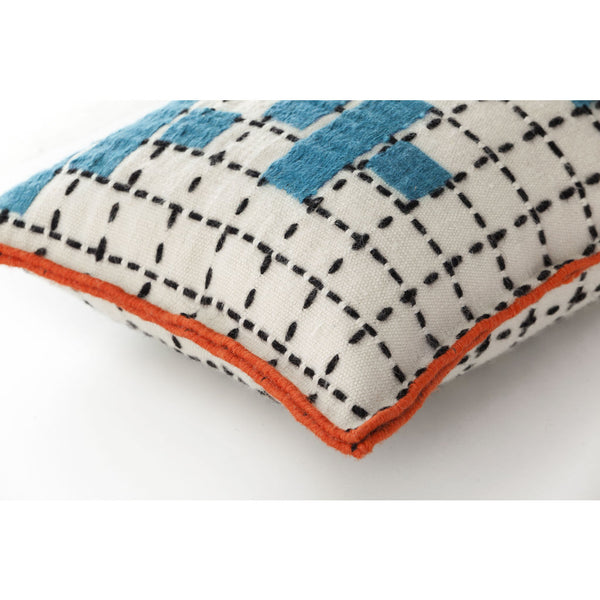 Gan Bandas Pillow C | Turquoise 02EB352B3URA4