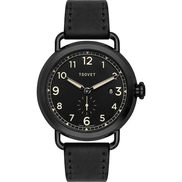 Tsovet SVT-CV43 Swiss Quartz Black Watch CV331010-43 – Sportique