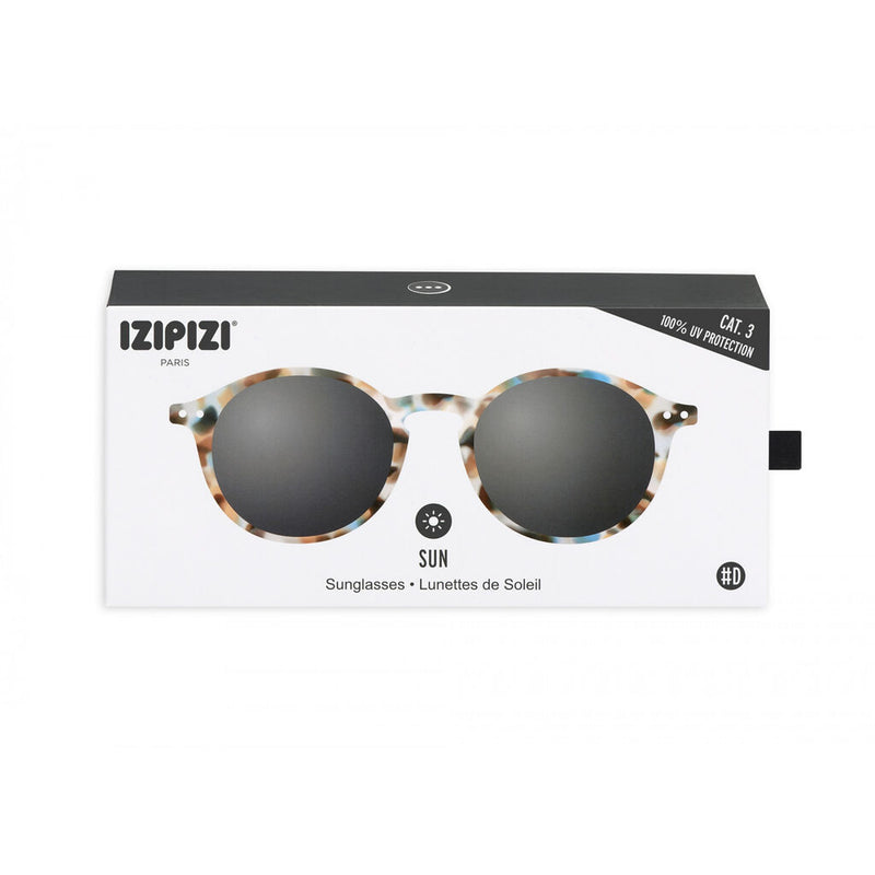 Izipizi Rx Reader Sunglasses D-Frame | Blue Tortoise/Grey
