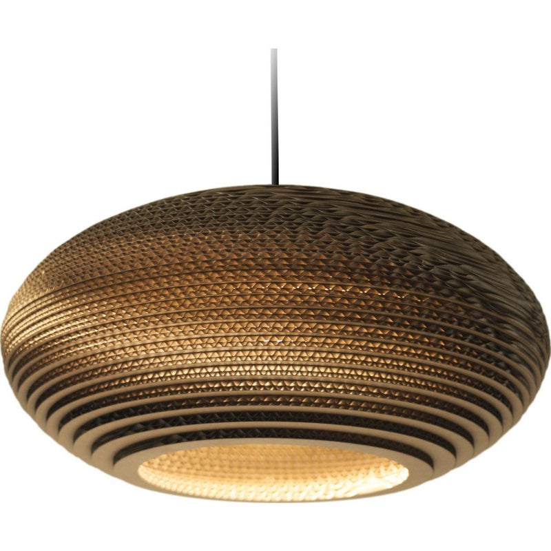 Graypants Scraplight Disc 16 Pendant Light | Natural 16.5" Diameter GP-141-UL