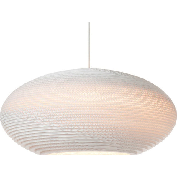 Graypants Scraplight Disc 16 Pendant Light | White 16.5" Diameter GP-1141-UL