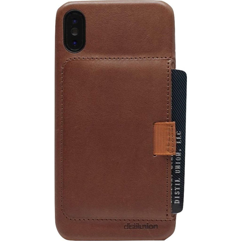 Distil Union Wally Case iPhone X | Hickory Brown WLCX02