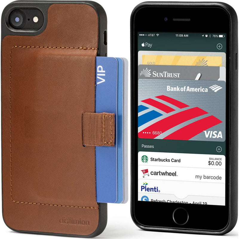 Distil Union Wally Case for iPhone 7 | Hickory [Brown] WLC702