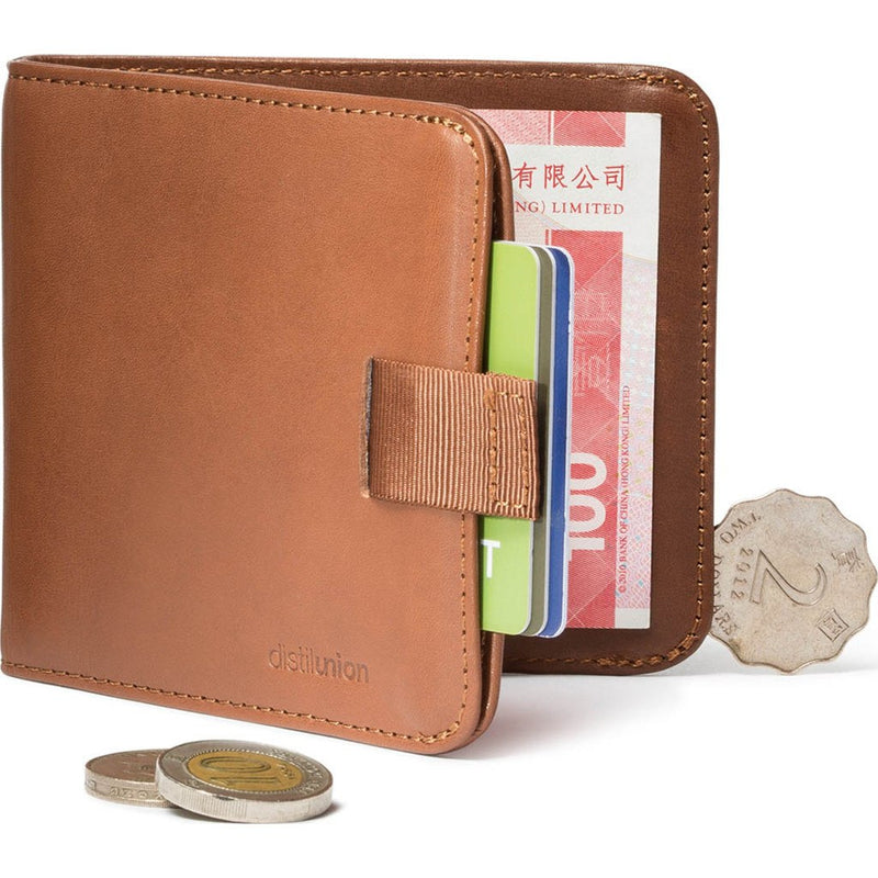 Distil Union Wally Euro Bifold Wallet | Hickory [Brown] WE302